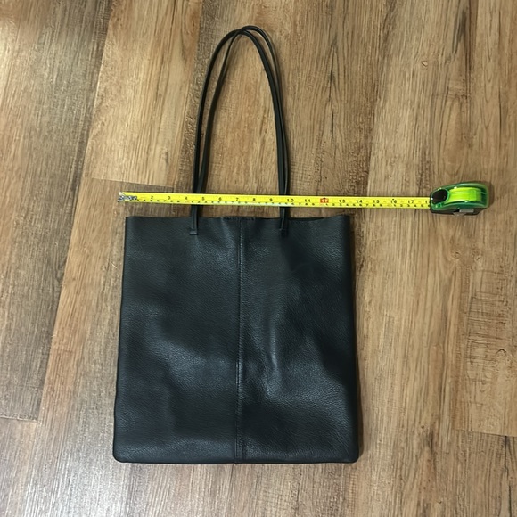 Banana Republic 🖤 Black genuine leather shoulder bag - Picture 4 of 8